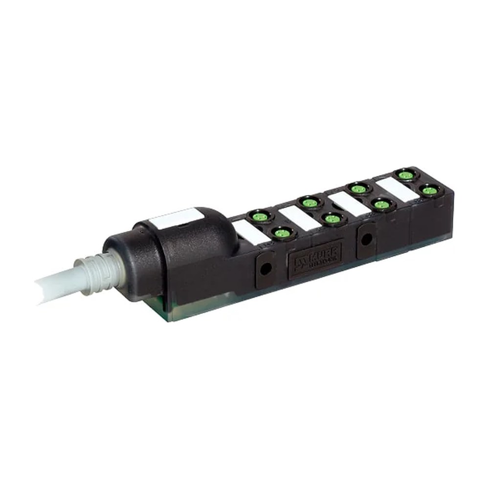 Murr Exact8 Sensor-/actor-verdeelblok passieve sensor-/actor verdeler 3-polig
