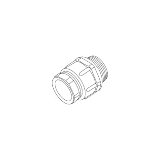 Niedax Kunststof pakkingbus kabel wartel Grijs 2976010