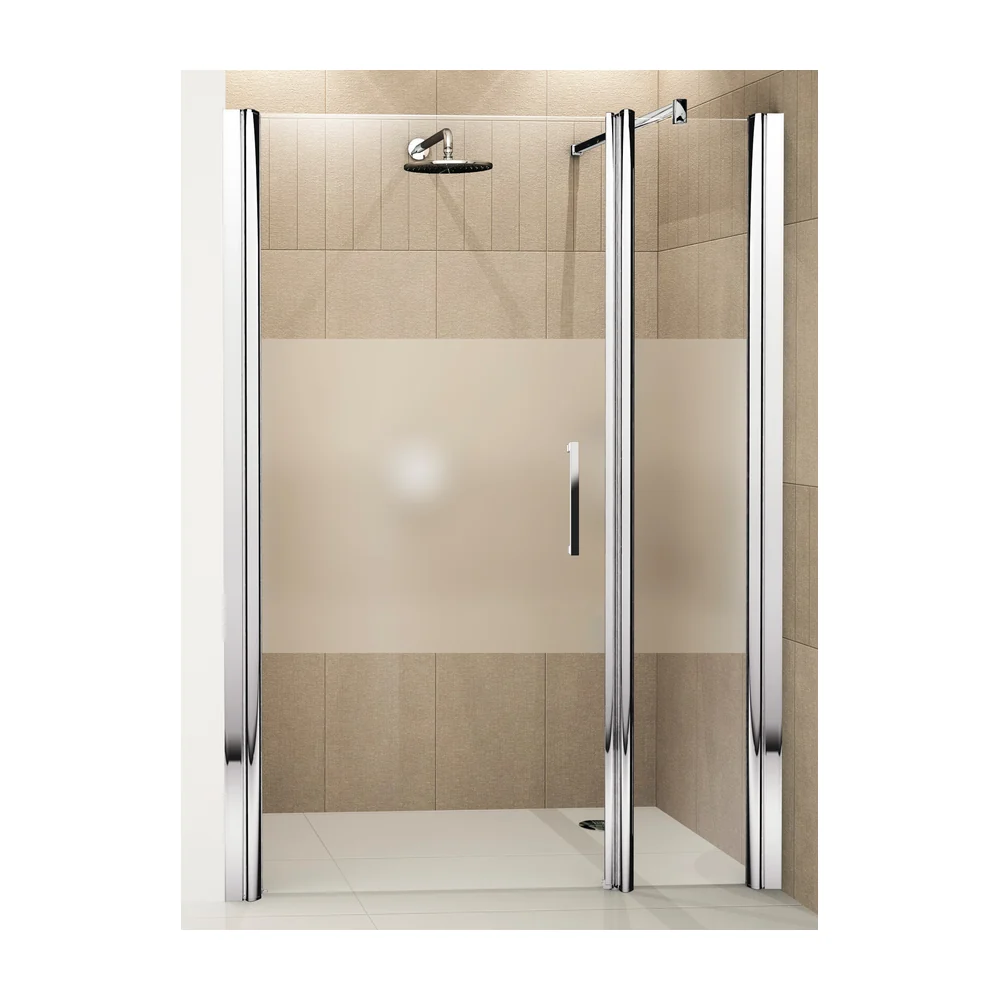 Novellini Giada G+F douchedeur 1950x900 mm mat chroom