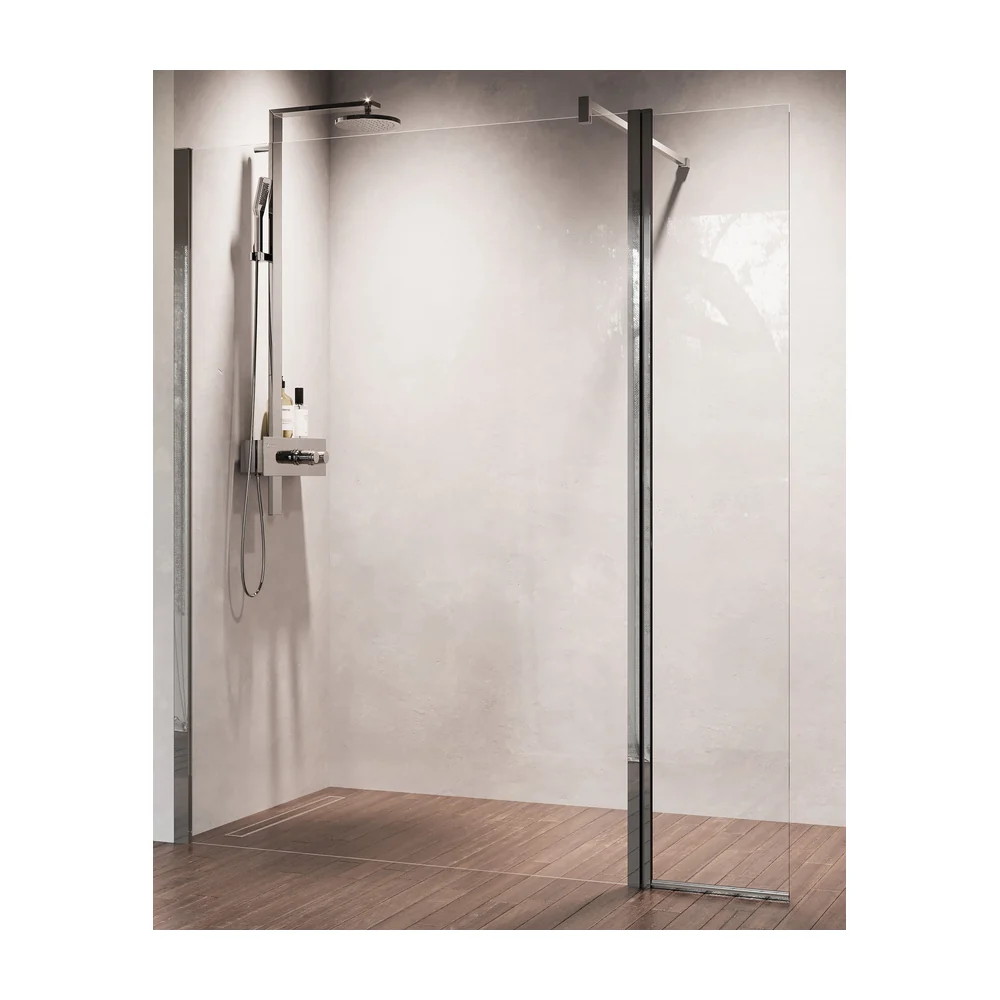 Novellini Kuadra Hap Draaideur douchecabine inloop satin