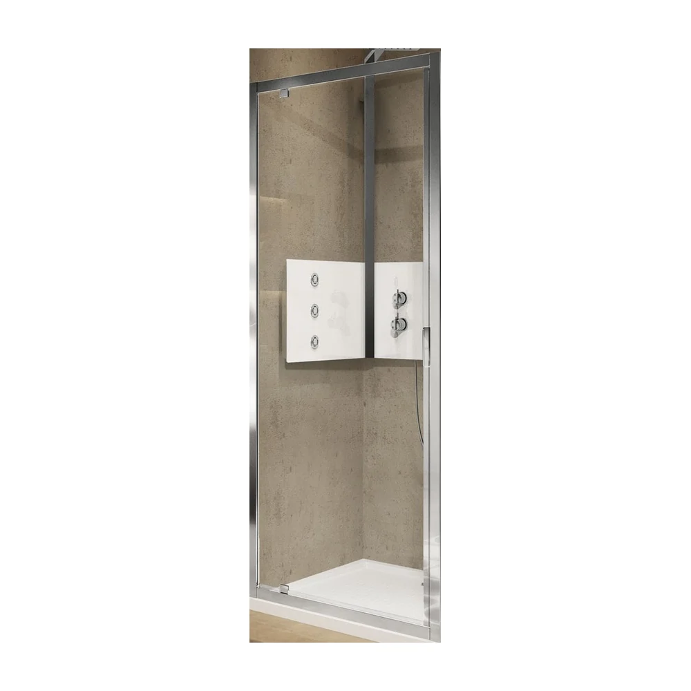Novellini Lunes douchedeur 1950×840 mat chroom