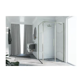 Novellini RIGA F zijwand Links/rechts helder glas 2867271