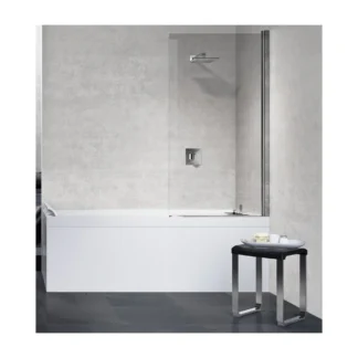 Novellini Young badwand 1500x700 mm zwart