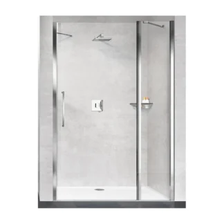 Novellini Young douchedeur 2000x1070 mm zwart