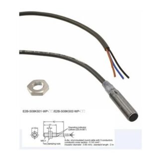Omron Proximity E2BS08KS02WPB22MOMI M8 inductieve benaderingsschakelaar rvs