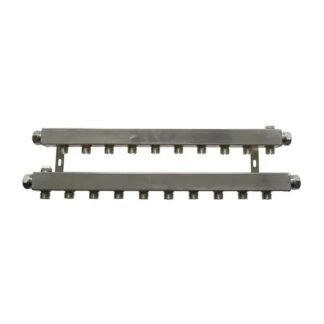 Pentec Leidingverdeler M22 gemonteerd cv 16x2 mm AKB 10-groeps