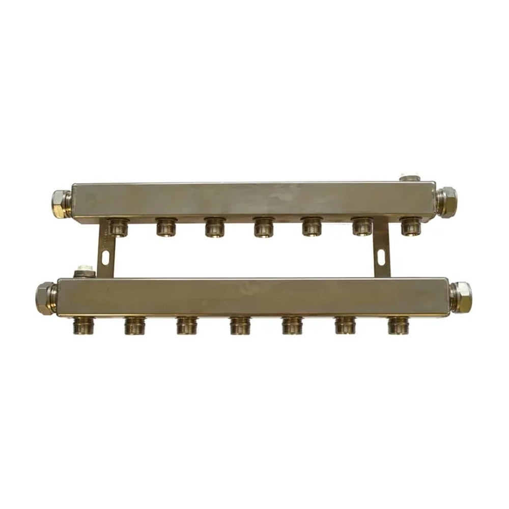Pentec Leidingverdeler M22 gemonteerd cv 16x2 mm AKB 7-groeps