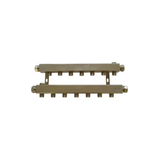 Pentec Leidingverdeler M22 gemonteerd cv 16x2 mm AKB 7-groeps