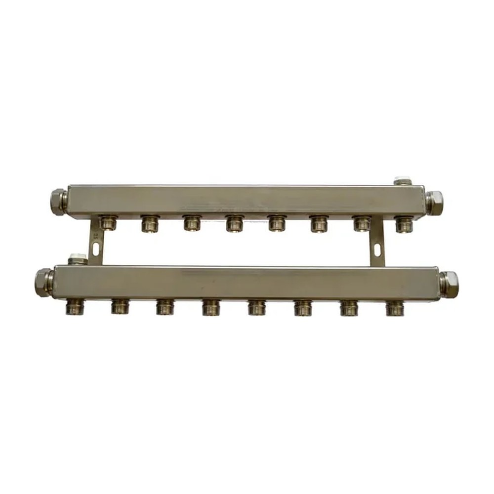Pentec Leidingverdeler M22 gemonteerd cv 16x2 mm AKB 8-groeps