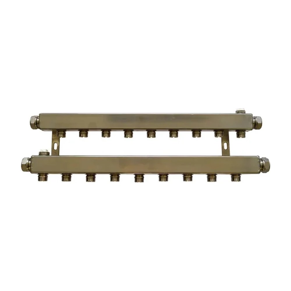 Pentec Leidingverdeler M22 gemonteerd cv 16x2 mm AKB 9-groeps
