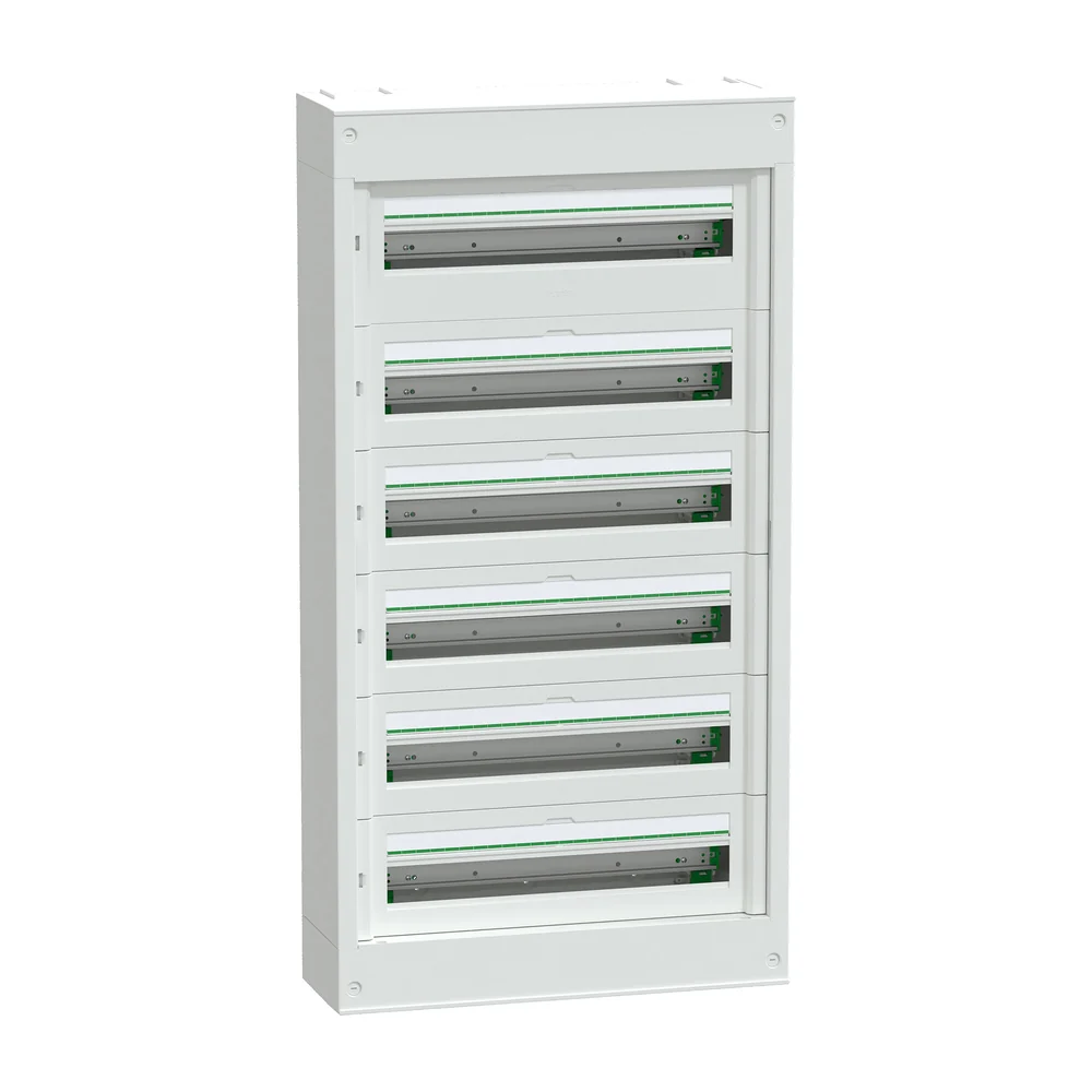 Schneider Electric installatiekast met din-rail leeg