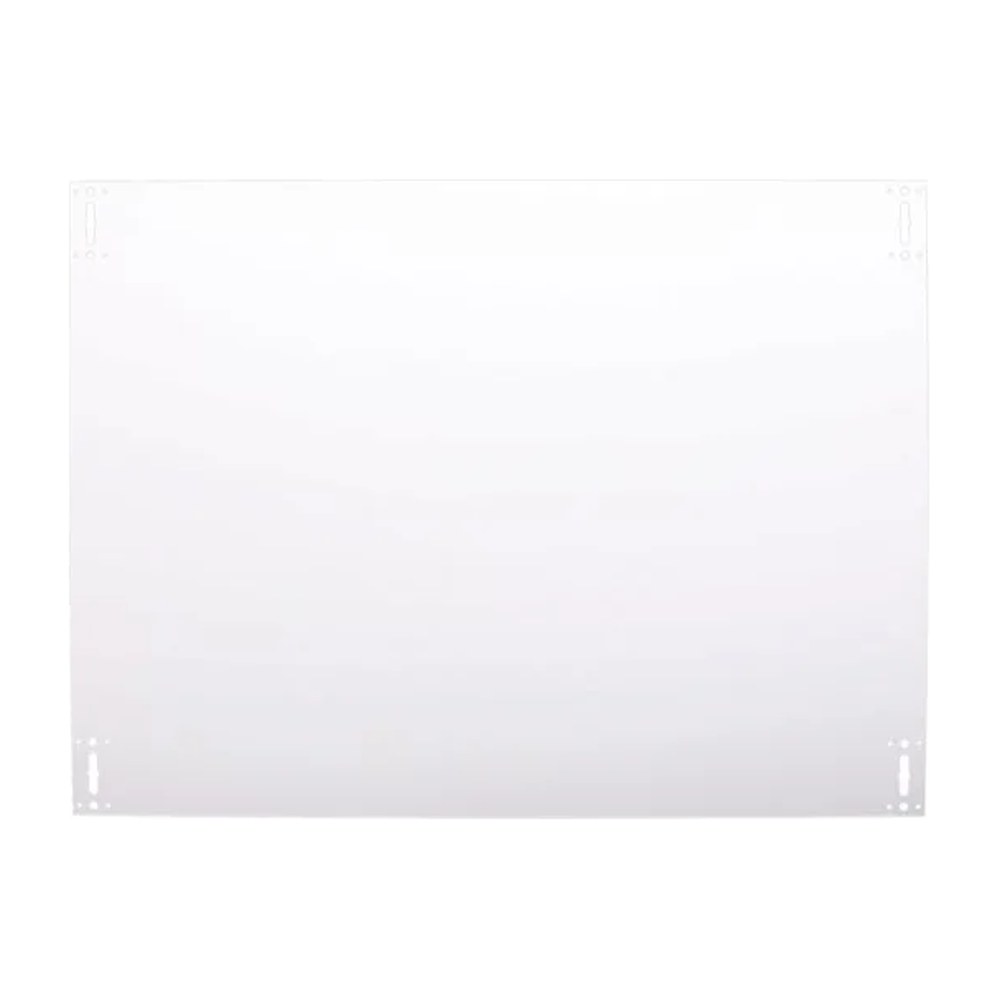 Qventi Achterplaat omkastingen 130x115 cm wit