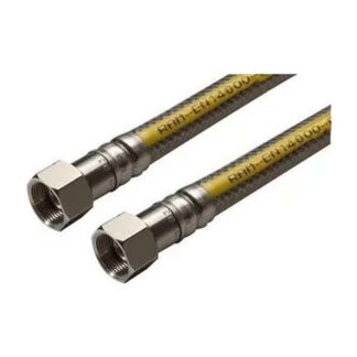 Raminex Gasslangset rvs 2000 mm gastec M24