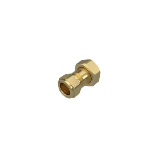 Raminex Watermeterkoppeling 2-delig messing DN15 knel 15×3/4″