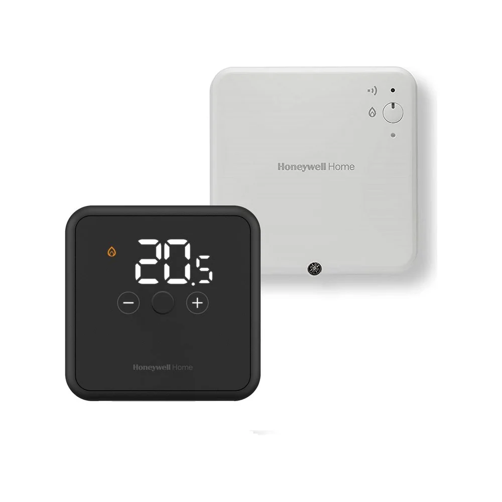 Resideo Ruimtethermostaatset DT4R kamerthermostaten zwart