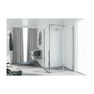 Novellini Riga F zijwand Links/rechts helder glas 2954243