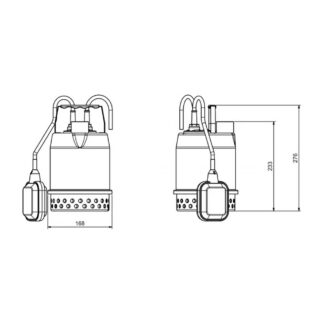 Sanibroyeur Sanisub Steel dompelpompen rvs