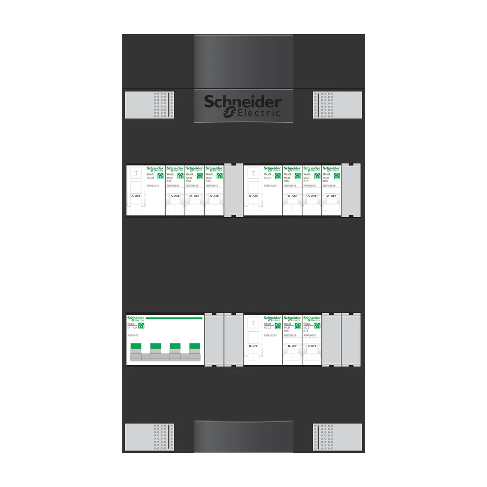 Schneider Electric Resi9 Advanced installatiekast 4-polig