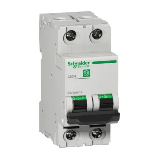 Schneider Electric Multi9 C60N OEM installatieautomaat 2-polig 1 A