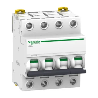 Schneider Electric Acti9 Vierpolige installatieautomaat iC60L 4-polig 63 A