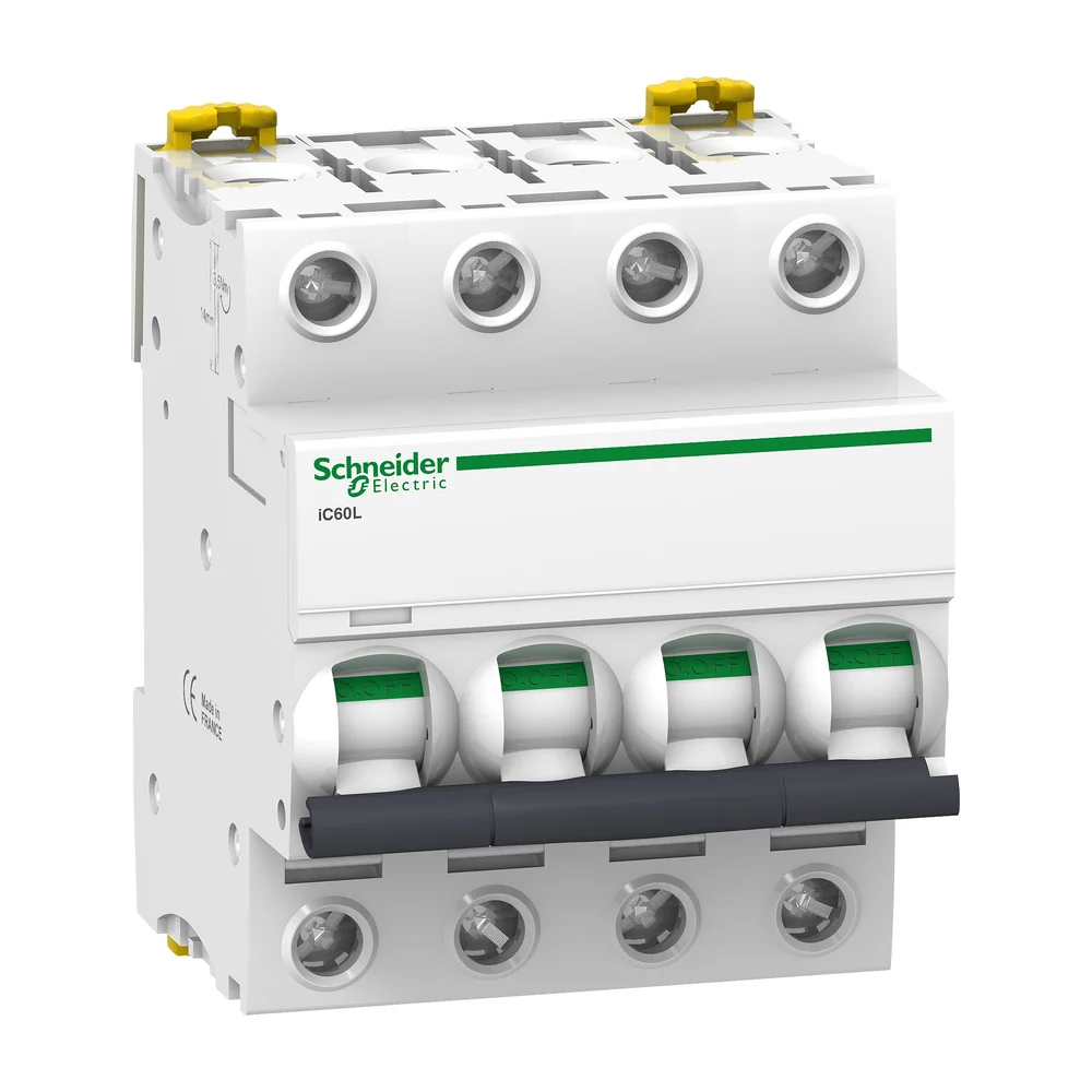 Schneider Electric Acti9 iC60L installatieautomaat 4-polig 16 A