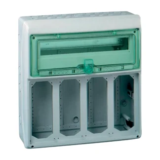 Schneider Electric Mureva installatiekast met din-rail leeg 448×460