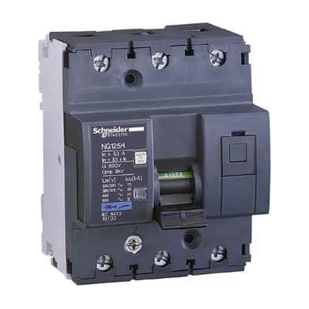 Schneider Electric Acti9 NG125H installatieautomaat 3-polig 50 A