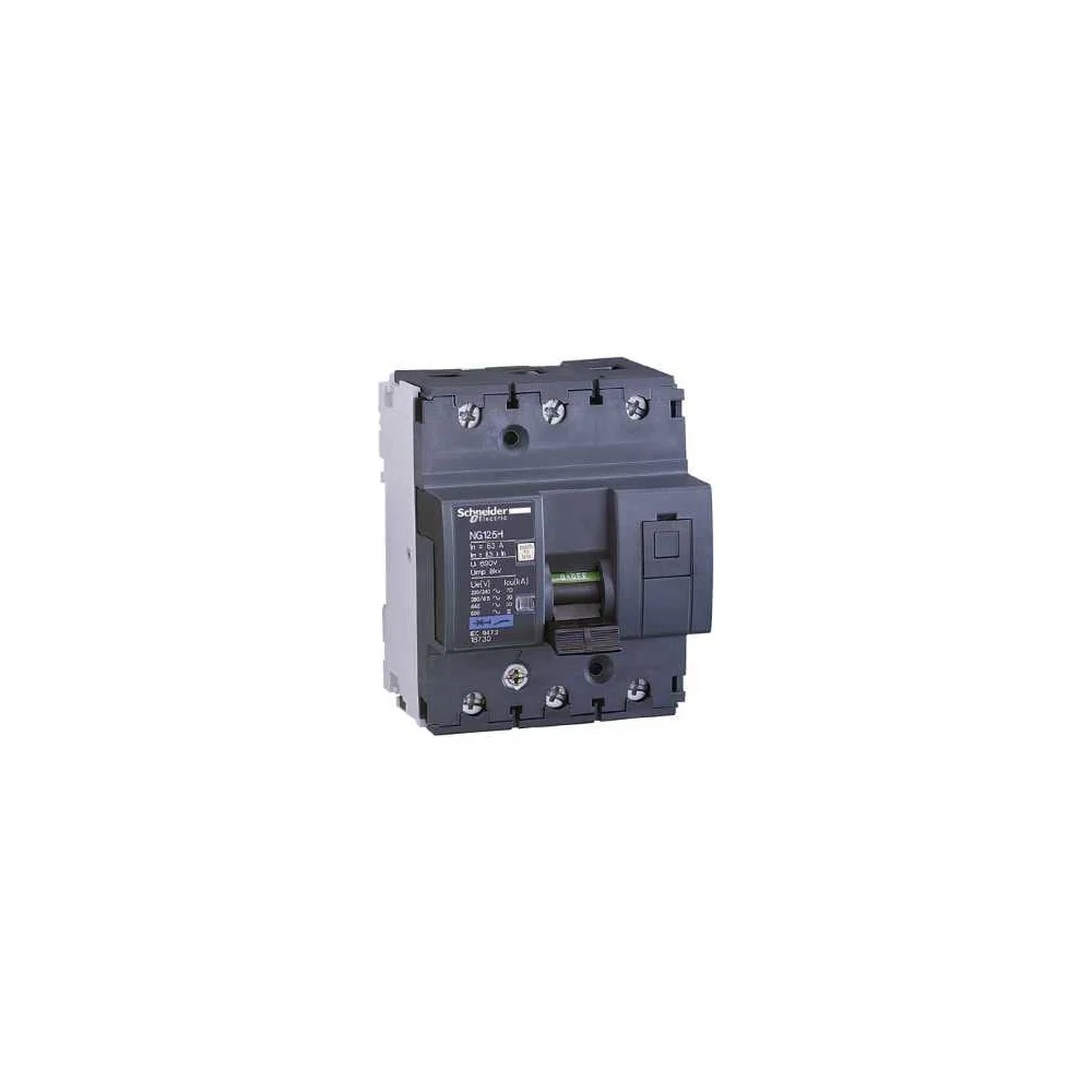 Schneider Electric Acti9 NG125H installatieautomaat 3-polig 50 A
