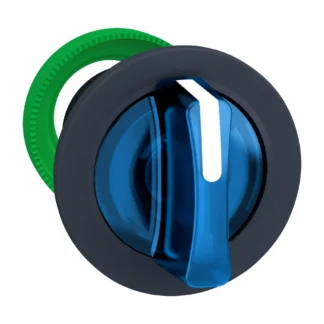 Schneider Electric Harmony Blauwe verlichte keuzeschakelaar frontelement