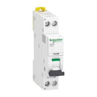 Schneider Electric Acti9 installatieautomaat wit 1-polig 2-polig 16 A