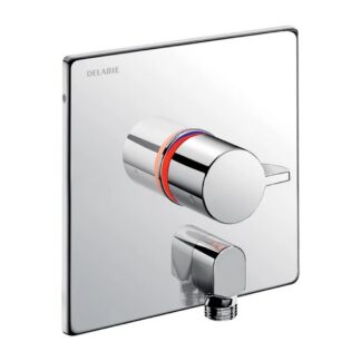 Delabie SECURITH.mnkrn waterdicht inb.+ wastafelmengkraan