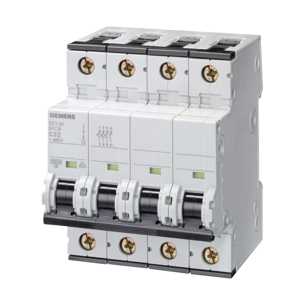 Siemens SENTRON Installatieautomaat 3-polig 4-polig 32 A