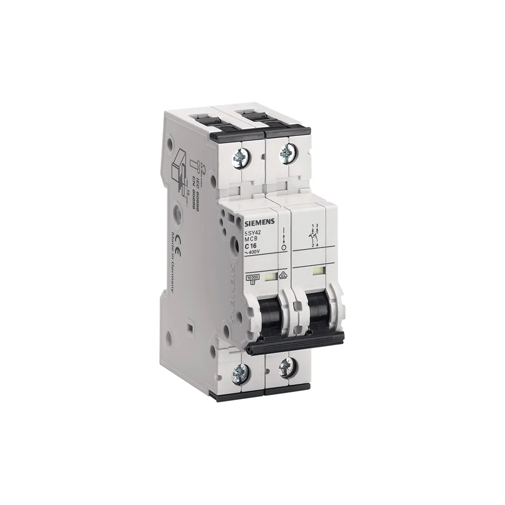 Siemens SENTRON Installatieautomaat 2-polig 63 A