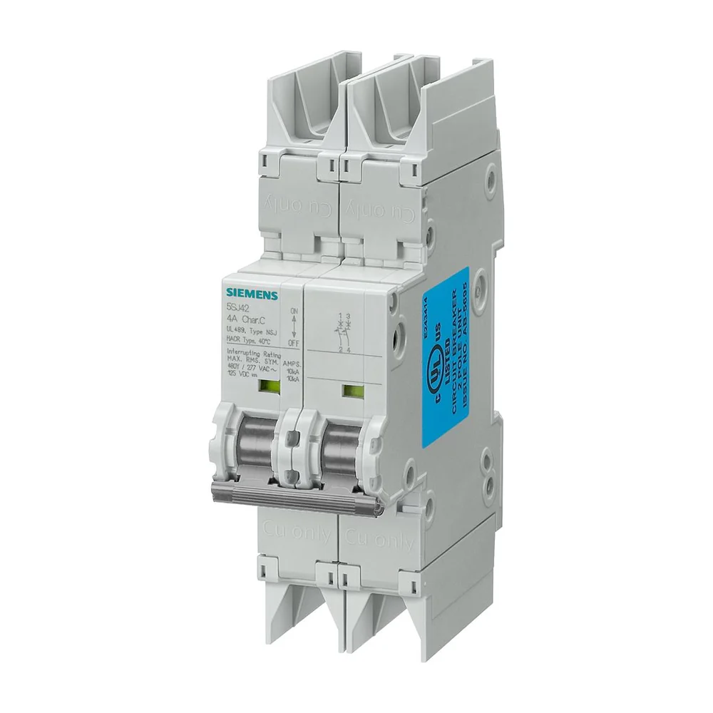 Siemens SENTRON installatieautomaat 2-polig 32 A D-kar 32A 2P 10kA 15kA