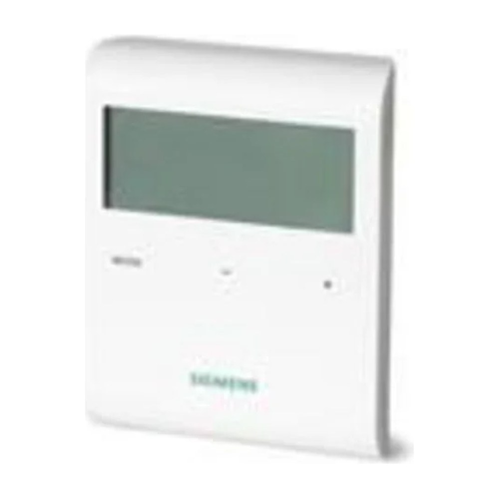 Siemens kamerthermostaten RDD100.1 LCD batterij