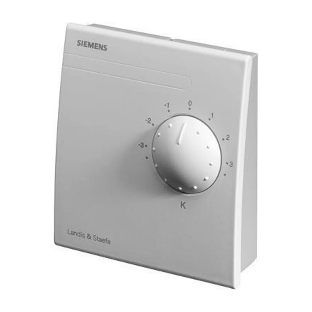 Siemens Ruimte temperatuuropnemer instelbereik opnemers