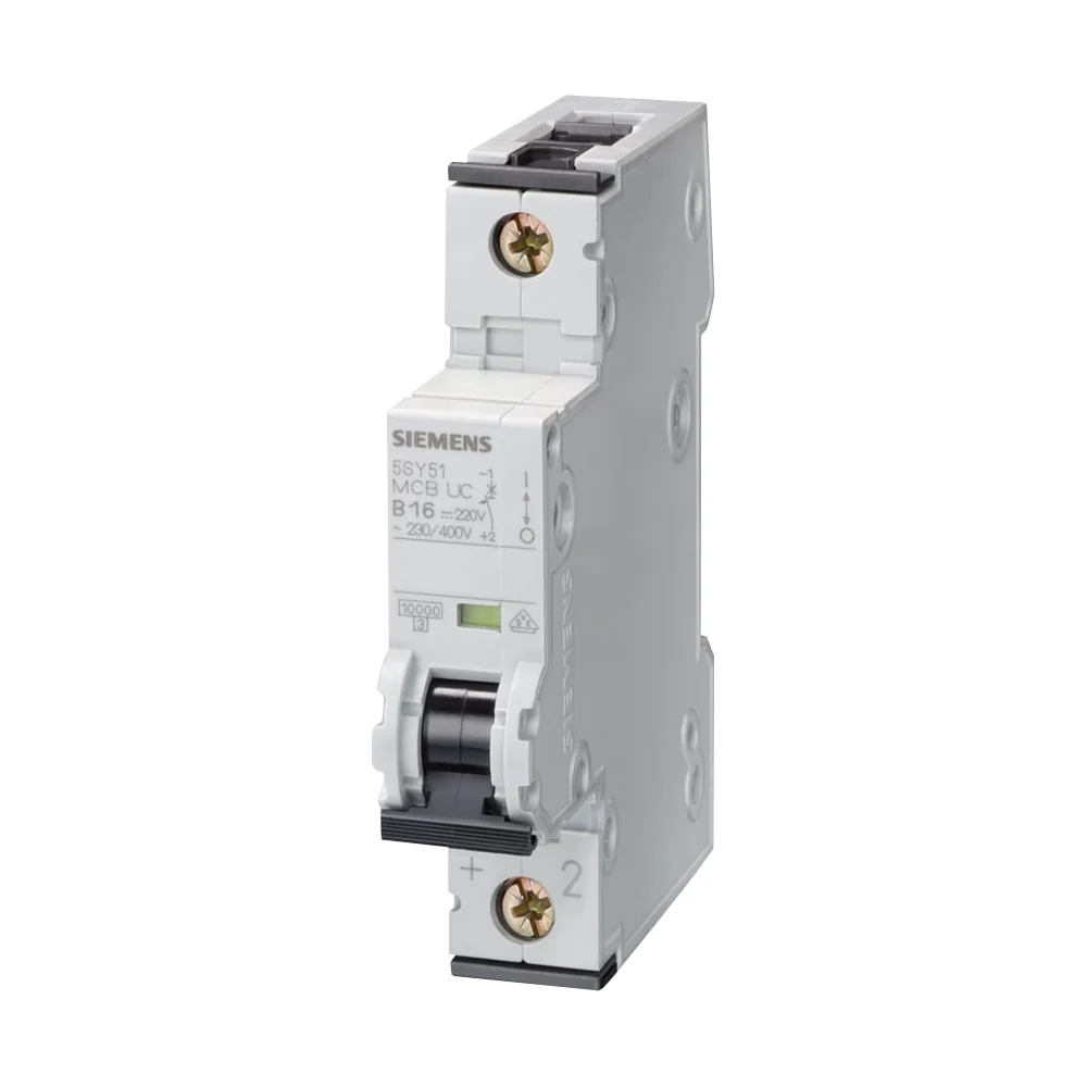 Siemens SENTRON installatieautomaat 1-polig 16 A B-kar 16A 1P 10kA