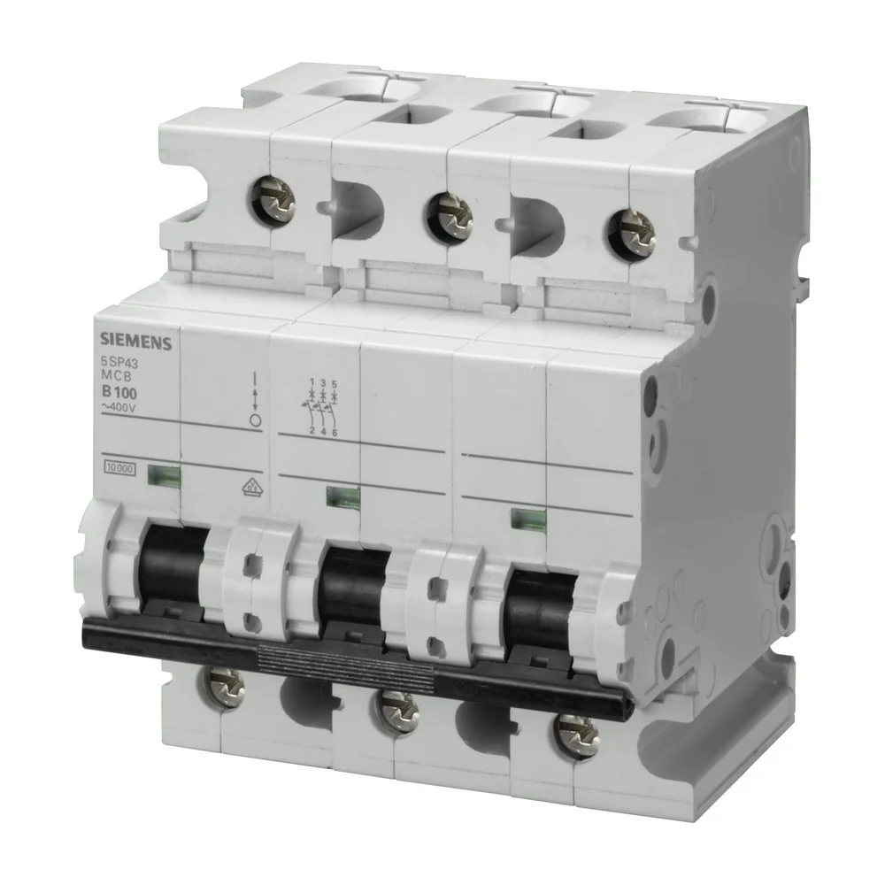Siemens SENTRON installatieautomaat 3-polig 100 A 1124576