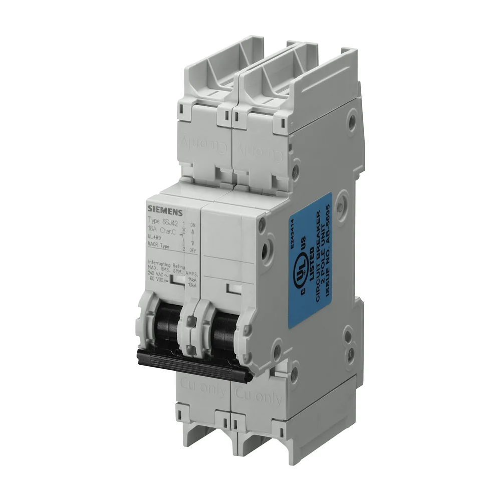 Siemens SENTRON 2-polige installatieautomaat 2-polig 3 A