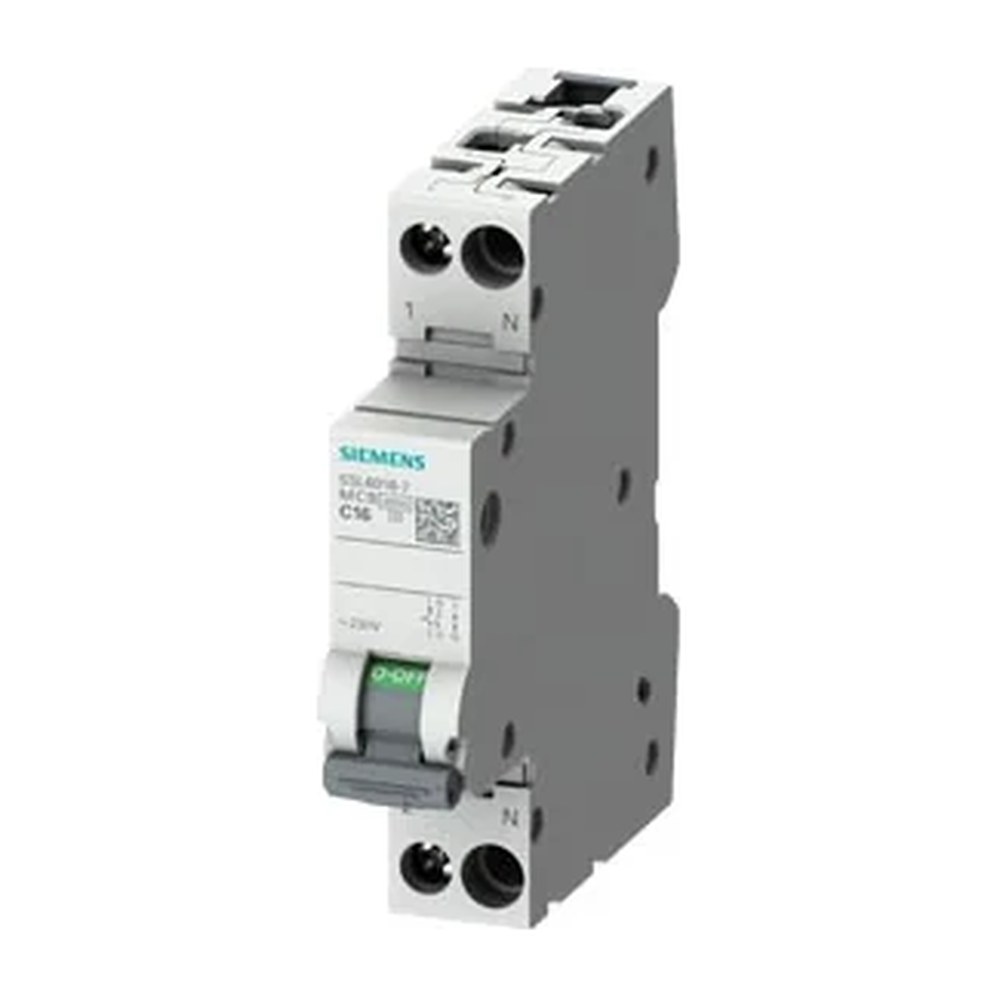 Siemens SENTRON installatieautomaat 1-polig 2-polig 13 A C-kar 13A 1P+N 6kA