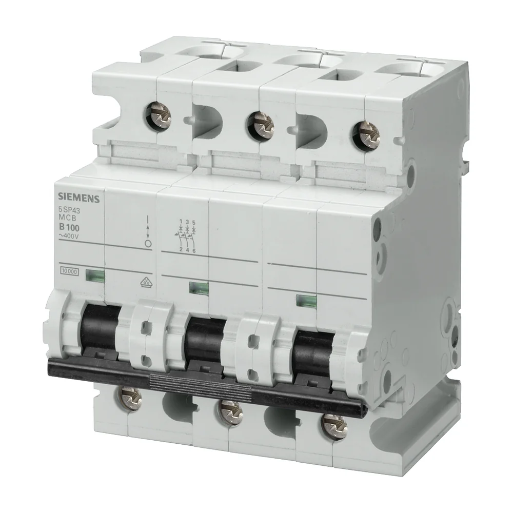 Siemens SENTRON Installatieautomaat 3-polig 100 A 1124563