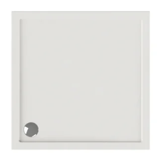 Solar douchebak 900x900x35 mm wit