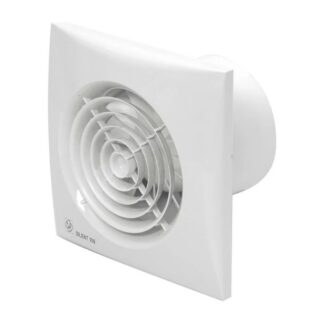 Soler & Palau toilet- en badkamerventilatie 214x214 mm wit
