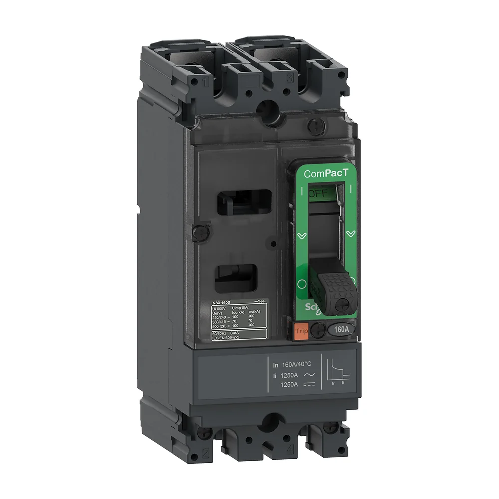 Schneider Electric stroomonderbreker ComPacT NSX100S 2-polig 40 A