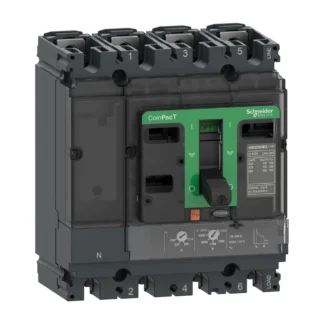 Schneider Electric stroomonderbreker ComPacT NSX160N 4-polig 100 A
