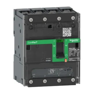 Schneider Electric ComPact 4-polige stroomonderbreker 4-polig 100 A