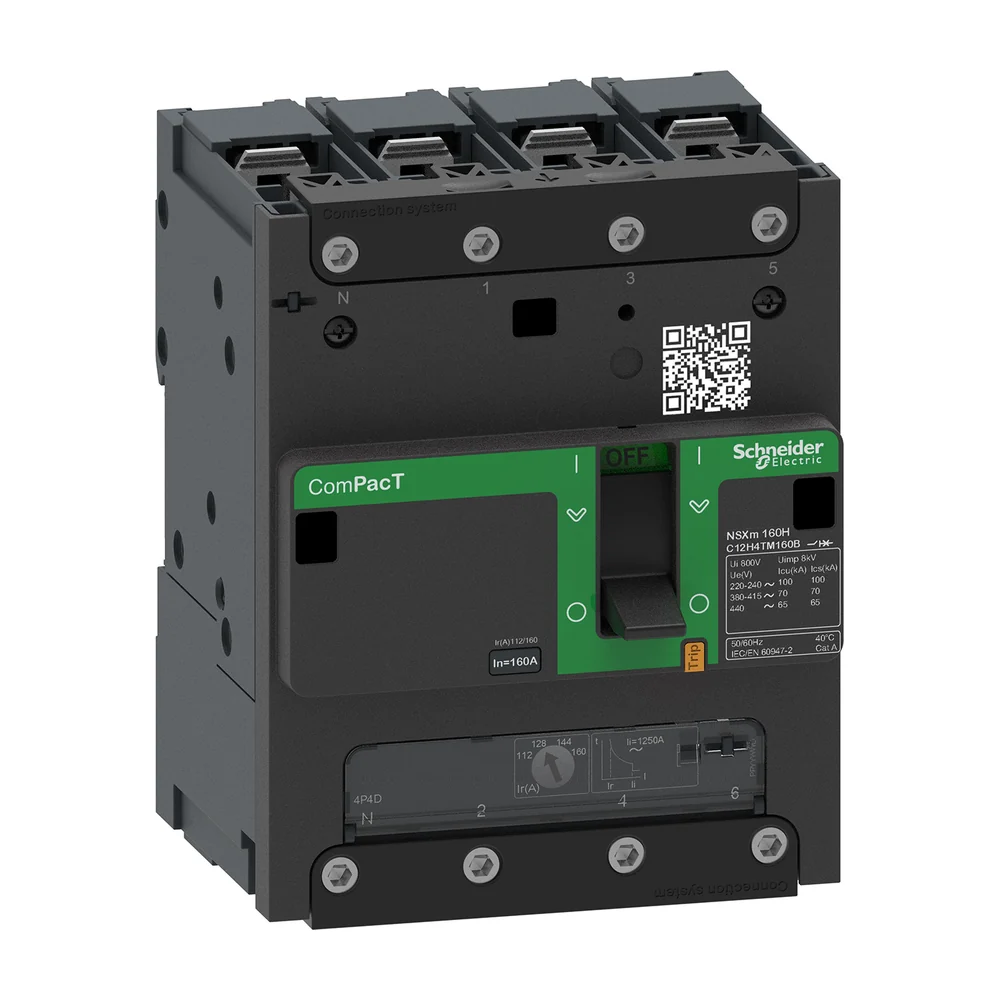 Schneider Electric ComPact 4-polige stroomonderbreker 4-polig 40 A