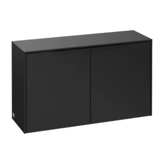 Villeroy Boch Subway 3.0 Halfhoog zwart wandsideboard badmeubelkast Wand