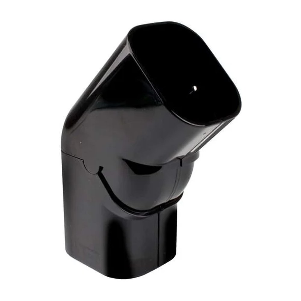 Tecnosystemi Excellens leidinggoot 75mm zwart ral9005