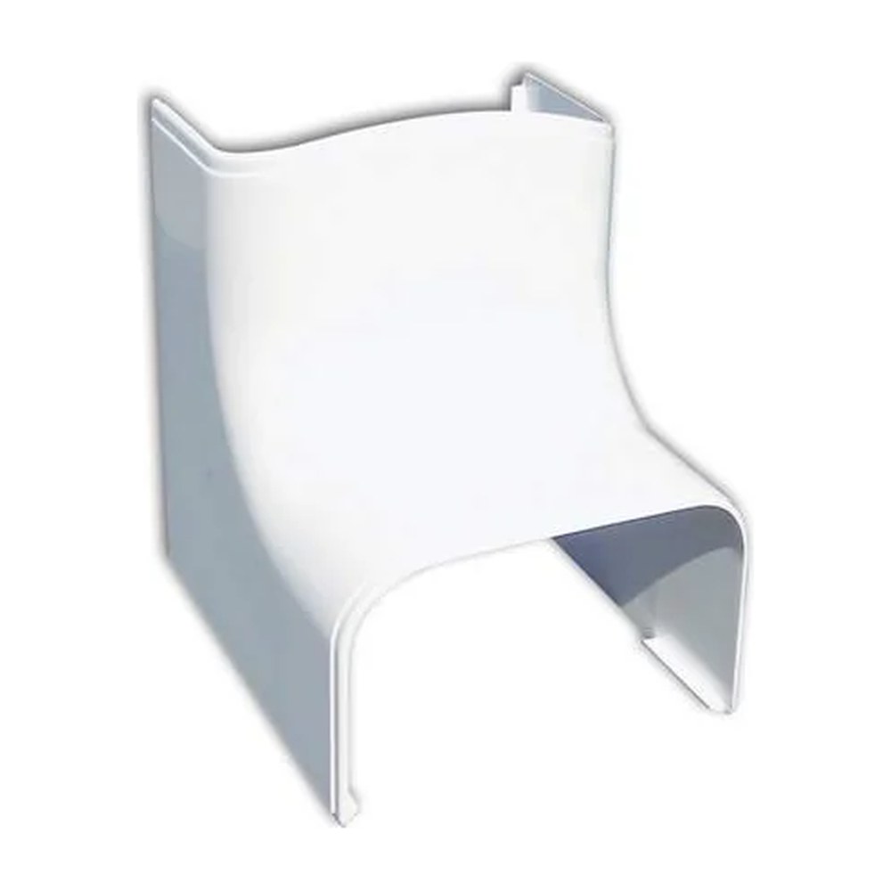Tecnosystemi Optima binnen leidinggoot 75mm wit ral9010